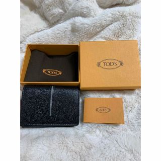 トッズ(TOD'S)の新品未使用 TOD'S トッズ 小銭入れ ミニ財布 二つ折り財布 プレゼント(コインケース/小銭入れ)