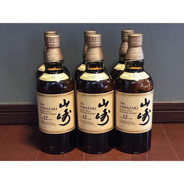 山崎12年700ml 6本