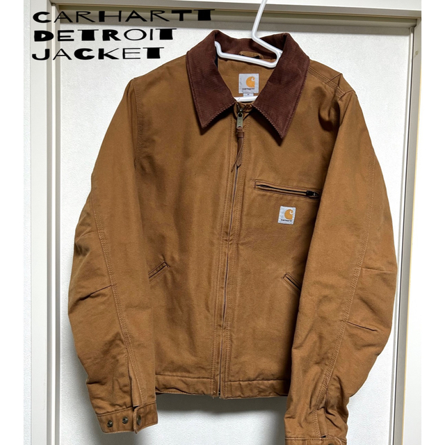 カーハート　デトロイトジャケット　carhartt 襟コーデュロイ　ワーク