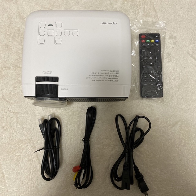 新品未開封 APEMAN 小型 プロジェクター LC350 LED 4000lm