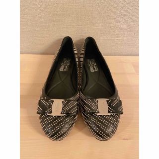 サルヴァトーレフェラガモ(Salvatore Ferragamo)のnicol様専用　フェラガモ Ferragamo ヴァリナ 7.5 新品(バレエシューズ)