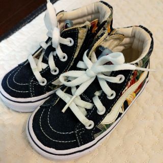 ヴァンズ(VANS)のバンズ vans ハイカットスニーカー ボタニカル 14cm(スニーカー)