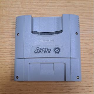 ゲームボーイ(ゲームボーイ)の【週末限定値下げ】Super GAME BOY スーパーゲームボーイ　本体のみ(家庭用ゲーム機本体)