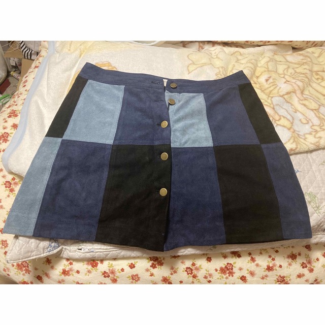 スウェード　スカート レディースのスカート(ミニスカート)の商品写真
