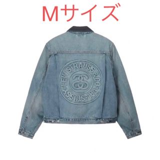 ステューシー(STUSSY)のSTUSSY  LEVI'S EMBOSSED TRUCKER JACKET(Gジャン/デニムジャケット)