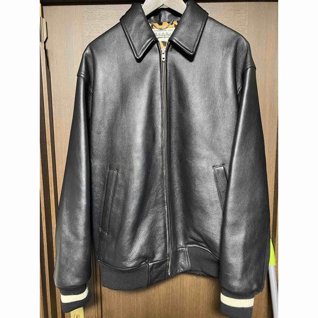 WACKO MARIA 21FW LEATHER VARSITY JACKET | hartwellspremium.com