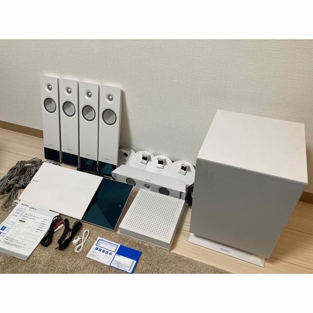 SONY BDV-N1WL DVDホームシアター ブルーレイディスク - スピーカー