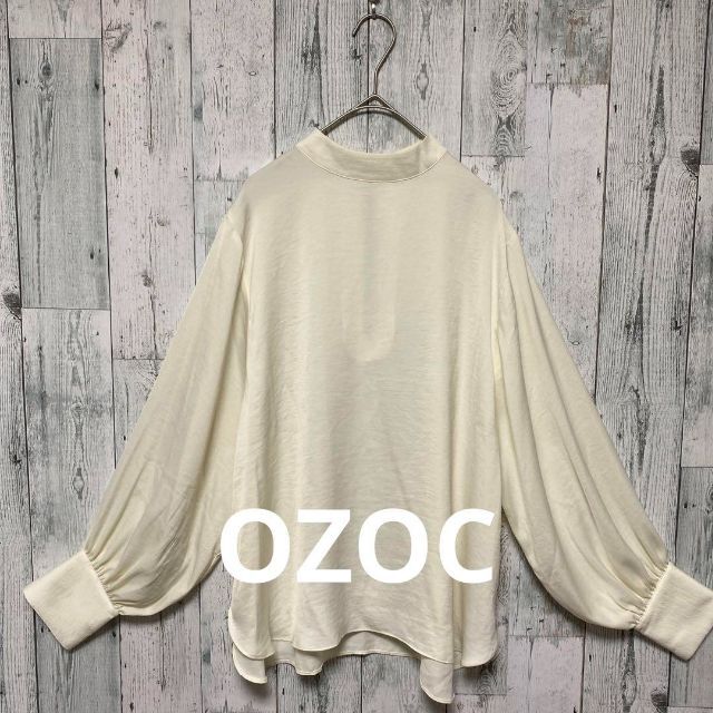 OZOC(オゾック)のOZOC オゾック　レディース　シャツ　ブラウス　38サイズ　M レディースのトップス(シャツ/ブラウス(長袖/七分))の商品写真