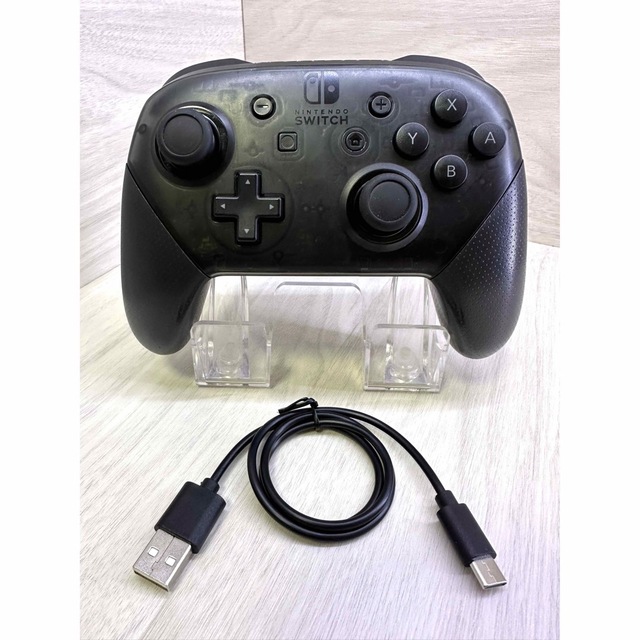 充電USB付属Nintendo Switch 純正プロコントローラー