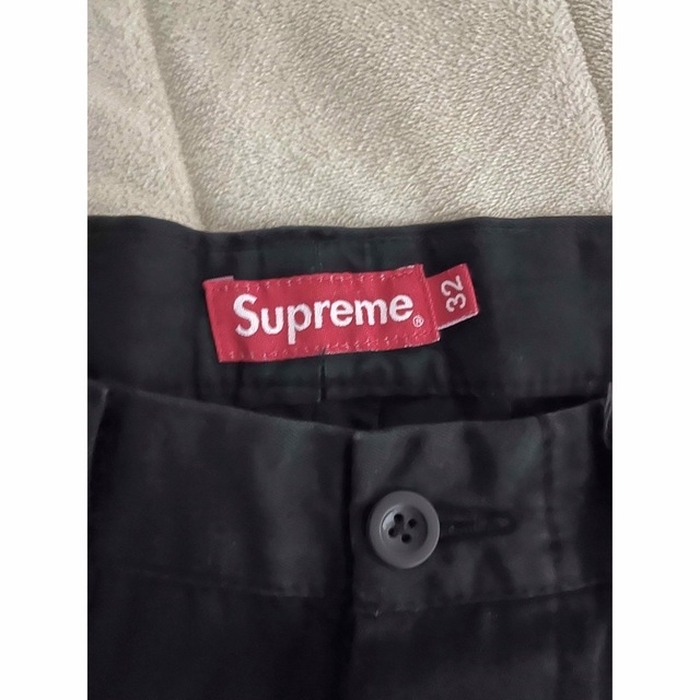 Supreme - supreme pin up Chino Pant 32 BLACKの通販 by bish