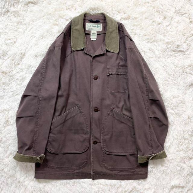 LLbean エルエルビーン ハンティングジャケット コーデュロイ 太畝 茶