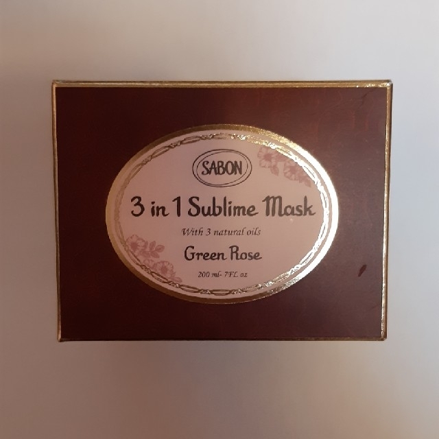 SABON(サボン)のサボン ヘアマスク 3in1 グリーンローズ 200ml コスメ/美容のヘアケア/スタイリング(トリートメント)の商品写真