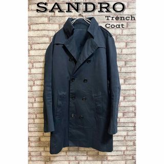 Sandro サンドロ　レディースコート　ブルー