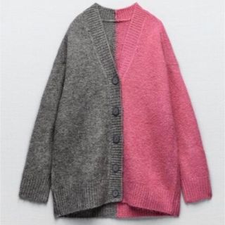 ザラ(ZARA)の最終値下げ・処分 ZARA バックボタンニットセーター(ニット/セーター)