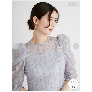 CELFORD - 【未使用】CELFORD バリエーションビーズドレスワンピースの