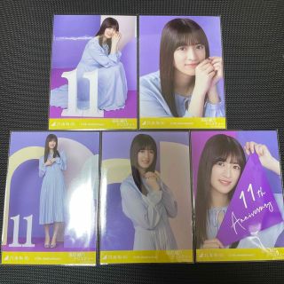 ノギザカフォーティーシックス(乃木坂46)の乃木坂46 吉田綾乃クリスティー　anniversary 生写真 5種コンプ(アイドルグッズ)