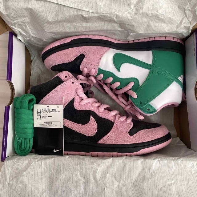 NIKE(ナイキ)のNIKE SB ダンクハイ セルティックス Celtics DUNK HIGH メンズの靴/シューズ(スニーカー)の商品写真