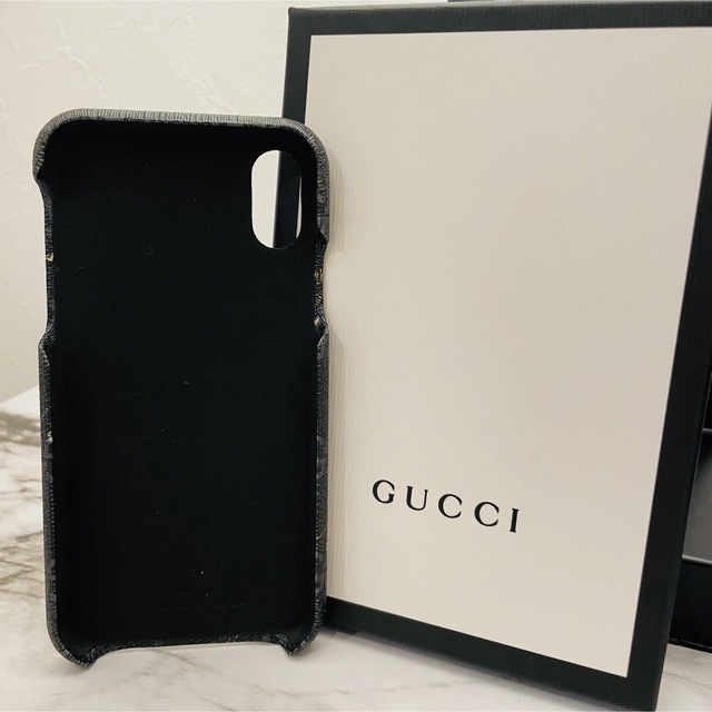 Gucci(グッチ)の【GUCCI】グッチ タイガー GGスプリーム iPhoneX/XSケース スマホ/家電/カメラのスマホアクセサリー(iPhoneケース)の商品写真