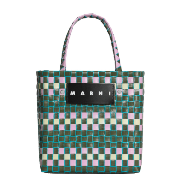 Marni(マルニ)のマルニマーケット ミニバスケットバッグ MARNI FLOWER CAFE  レディースのバッグ(かごバッグ/ストローバッグ)の商品写真