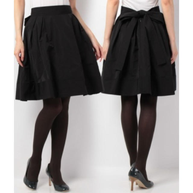 FRAY I.D(フレイアイディー)のメモリーリボンスカート レディースのスカート(ひざ丈スカート)の商品写真