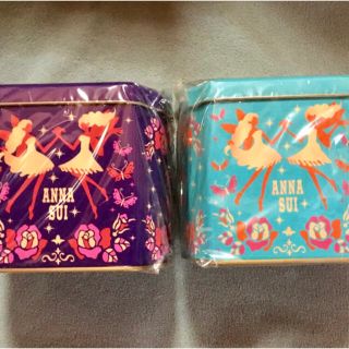 アナスイ(ANNA SUI)のアナスイ💝💜 リミテッド  ボックス 💜💝限定コスメ缶💜💙2色セット💙💜(その他)