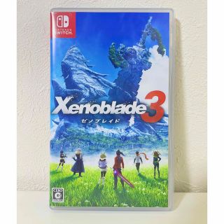 ニンテンドースイッチ(Nintendo Switch)のゼノブレイド3 美品(家庭用ゲームソフト)