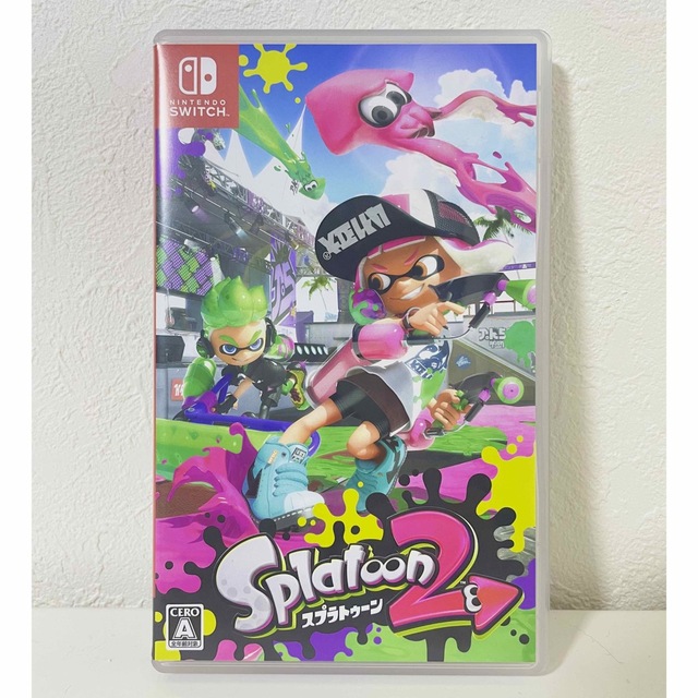 Nintendo Switch(ニンテンドースイッチ)のスプラトゥーン2 美品 エンタメ/ホビーのゲームソフト/ゲーム機本体(家庭用ゲームソフト)の商品写真