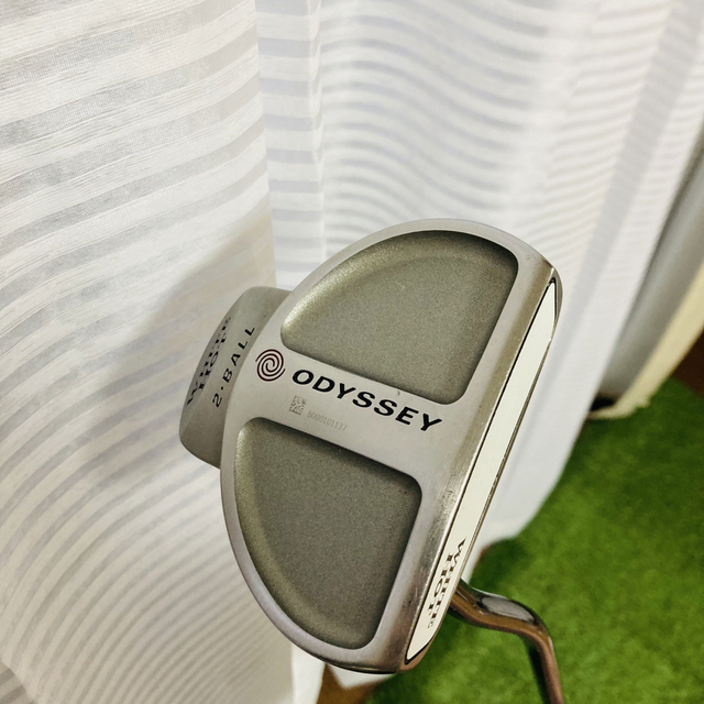 Callaway Golf(キャロウェイゴルフ)の【美品！】オデッセイ　2ボールパター スポーツ/アウトドアのゴルフ(クラブ)の商品写真