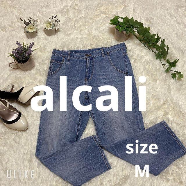 alcali(アルカリ)の❇️A631❇️alcali⚜️デニムジーンズ⚜️ レディースのパンツ(デニム/ジーンズ)の商品写真