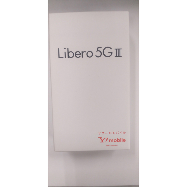 新品　Libero 5G III ホワイト スマートフォンワイモバイルスマートフォン/携帯電話