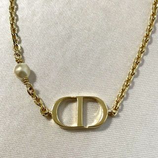 ChristianDior PETIT CD ブレスレット ロゴ パールの通販 by マエハタ