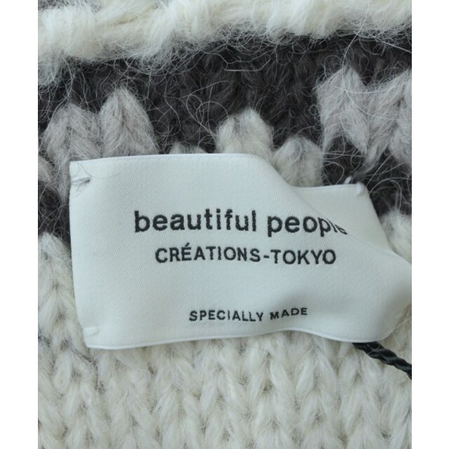 beautiful people(ビューティフルピープル)のbeautiful people ニット・セーター 38(M位) アイボリー 【古着】【中古】 レディースのトップス(ニット/セーター)の商品写真