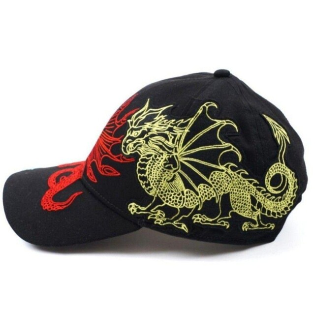 【02】DIESEL ディーゼル DRAGON HAT キャップ ドラゴン刺繍