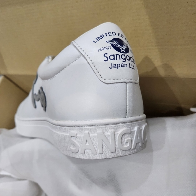 New Balance(ニューバランス)のサンガッチョ via SANGACIO SG8 WHITE メンズの靴/シューズ(スニーカー)の商品写真