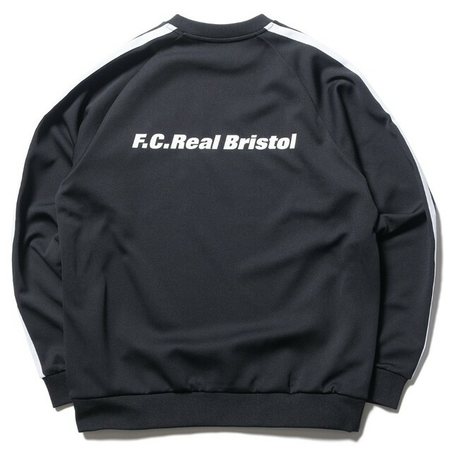 F.C.Real Bristol CREWNECK TOP BLACK L