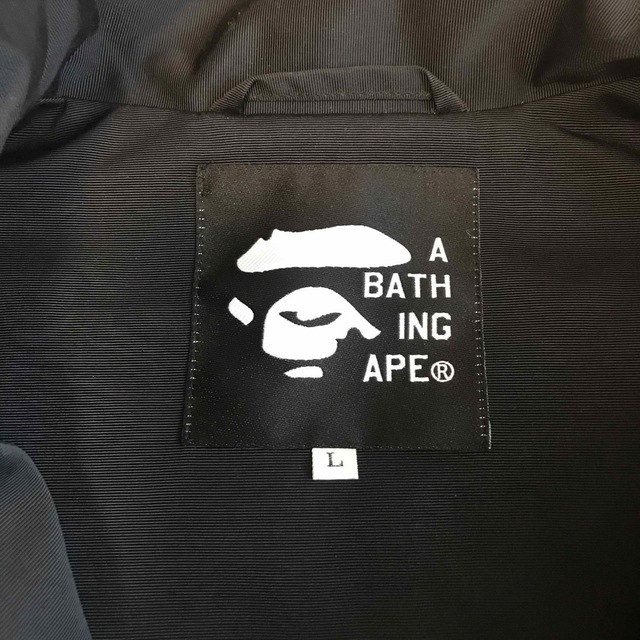 A BATHING APE(アベイシングエイプ)の超レア 新品未使用 a bathing ape ジョニジャケ Black L メンズのジャケット/アウター(ナイロンジャケット)の商品写真