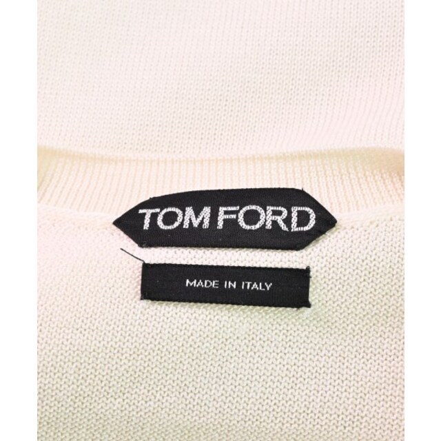 TOM FORD トムフォード ニット・セーター 44(S位) アイボリー