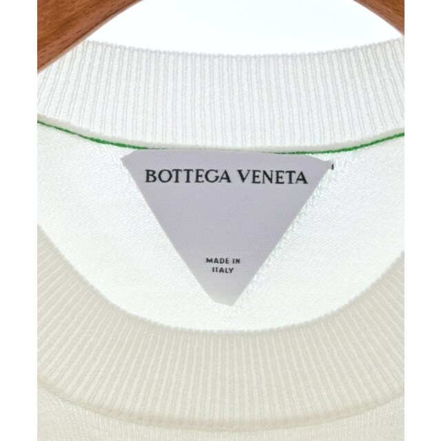 Bottega Veneta(ボッテガヴェネタ)のBOTTEGA VENETA ボッテガベネタ ニット・セーター L オフホワイト 【古着】【中古】 レディースのトップス(ニット/セーター)の商品写真