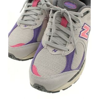 New Balance ニューバランス スニーカー 27cm 白xピンクxグレー ...