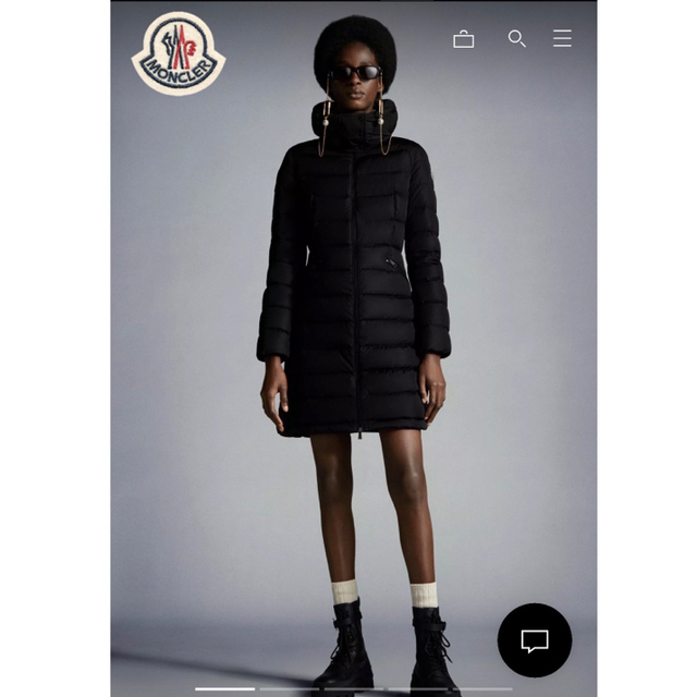 専門ショップ MONCLER ロングダウン モンクレール Flammette - ダウン