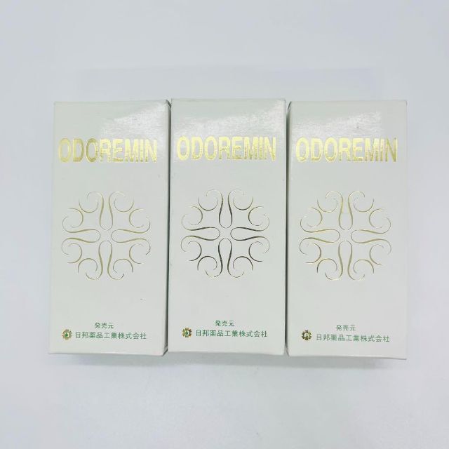 未使用 送料込 匿名配送 日邦薬品 オドレミン 25ml 3個セット コスメ/美容のボディケア(制汗/デオドラント剤)の商品写真