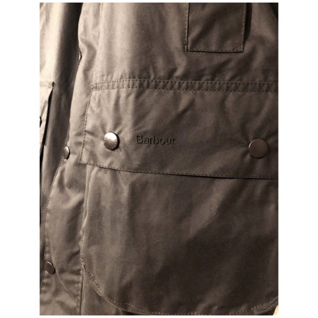 Barbour(バーブァー)のBarbour Border Sage 38 バブアー ボーダー セージ メンズのジャケット/アウター(ステンカラーコート)の商品写真