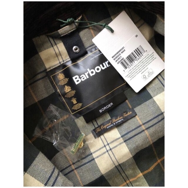 Barbour(バーブァー)のBarbour Border Sage 38 バブアー ボーダー セージ メンズのジャケット/アウター(ステンカラーコート)の商品写真