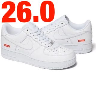 シュプリーム(Supreme)のSupreme Nike Air Force 1 Low White  26.0(スニーカー)