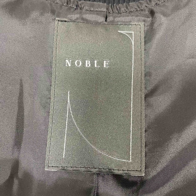 Noble(ノーブル)のノーブル  ジャケット ブルゾン 黒 サイズ36 レディースのジャケット/アウター(ブルゾン)の商品写真