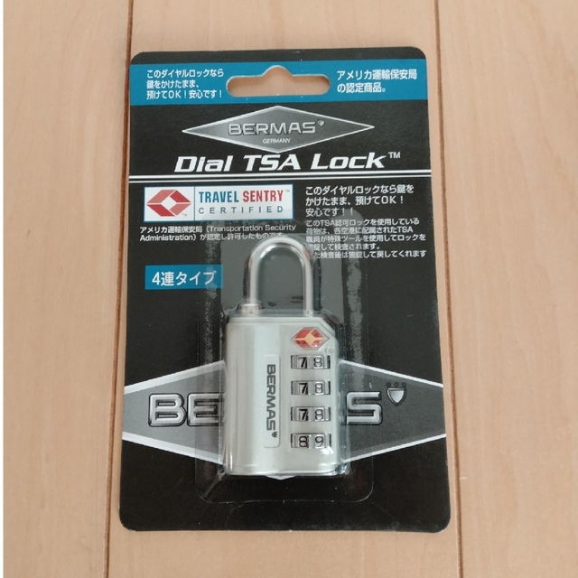 BERMAS(バーマス)のBERMAS  Dia TSA Lock インテリア/住まい/日用品の日用品/生活雑貨/旅行(旅行用品)の商品写真