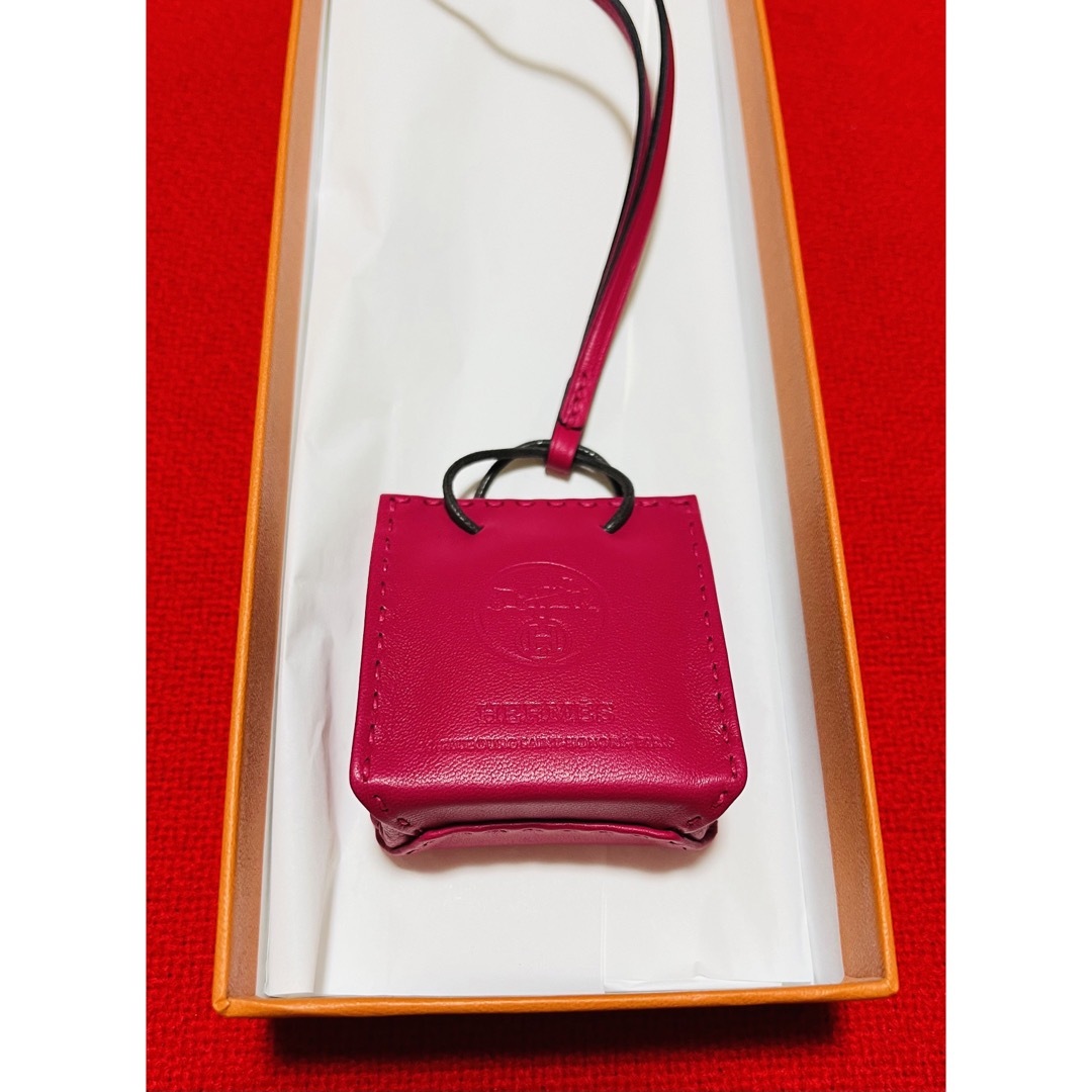 新品.パリ本店購入】HERMES エルメス サックオランジュ ローズメキシコ