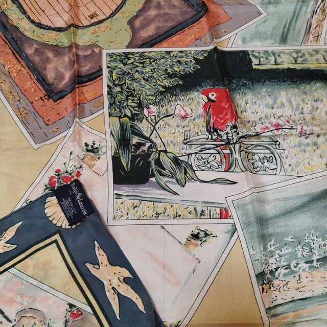 Ralph Lauren(ラルフローレン)の【新品!未使用！】Ralph Lauren スカーフ レディースのファッション小物(バンダナ/スカーフ)の商品写真