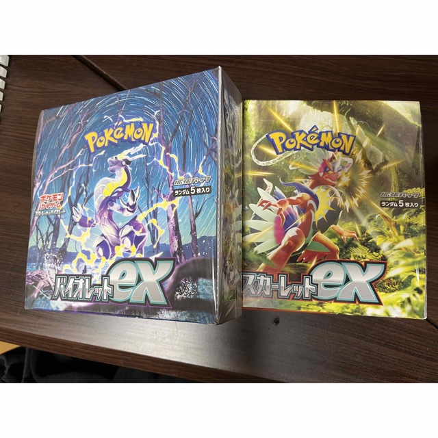 ポケモンカード　スカーレットバイオ　未開封box