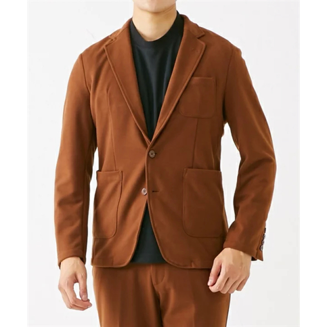 ニッセン(ニッセン)のジャケット対応❕ロンT 胸ポケット付き ブラック オンオフOK メンズのトップス(Tシャツ/カットソー(七分/長袖))の商品写真